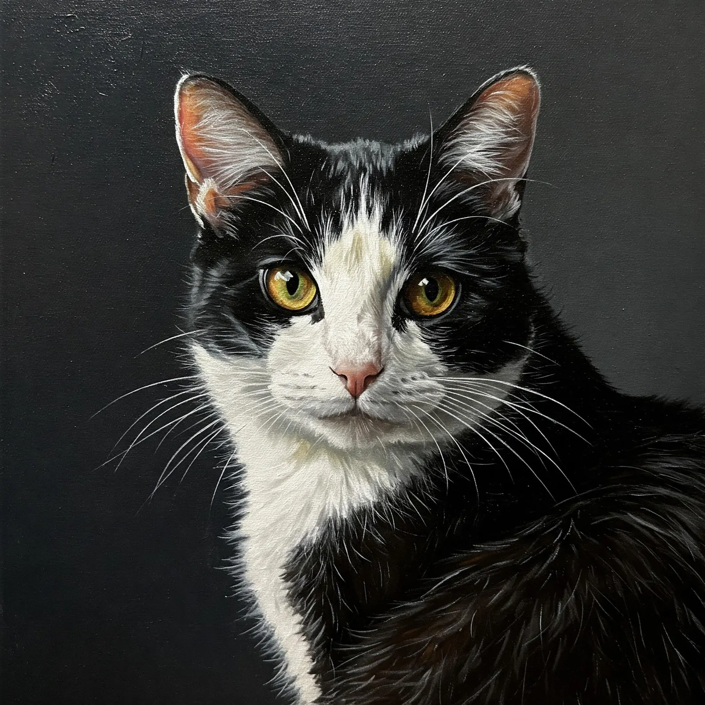 Pet portrait custom oil painting from photo, Cat portrait painting, Dog portrait painting, pet lover gift, Personalized pet memorial gift