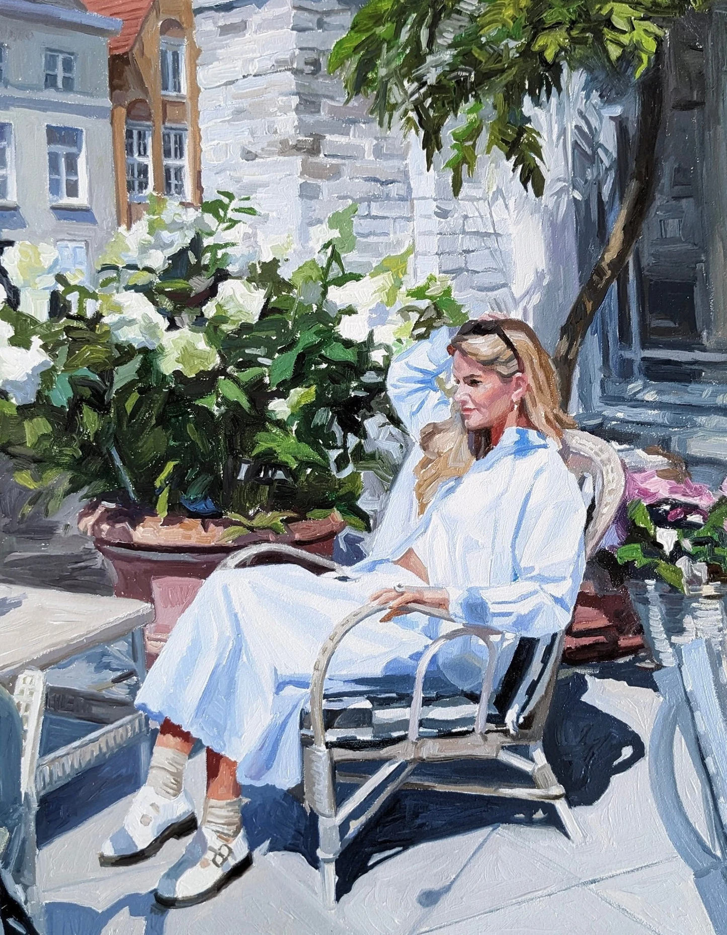 Custom ORIGINAL oil painting from photo, Person portrait art commission painting on canvas personalized & birthday gift ideas