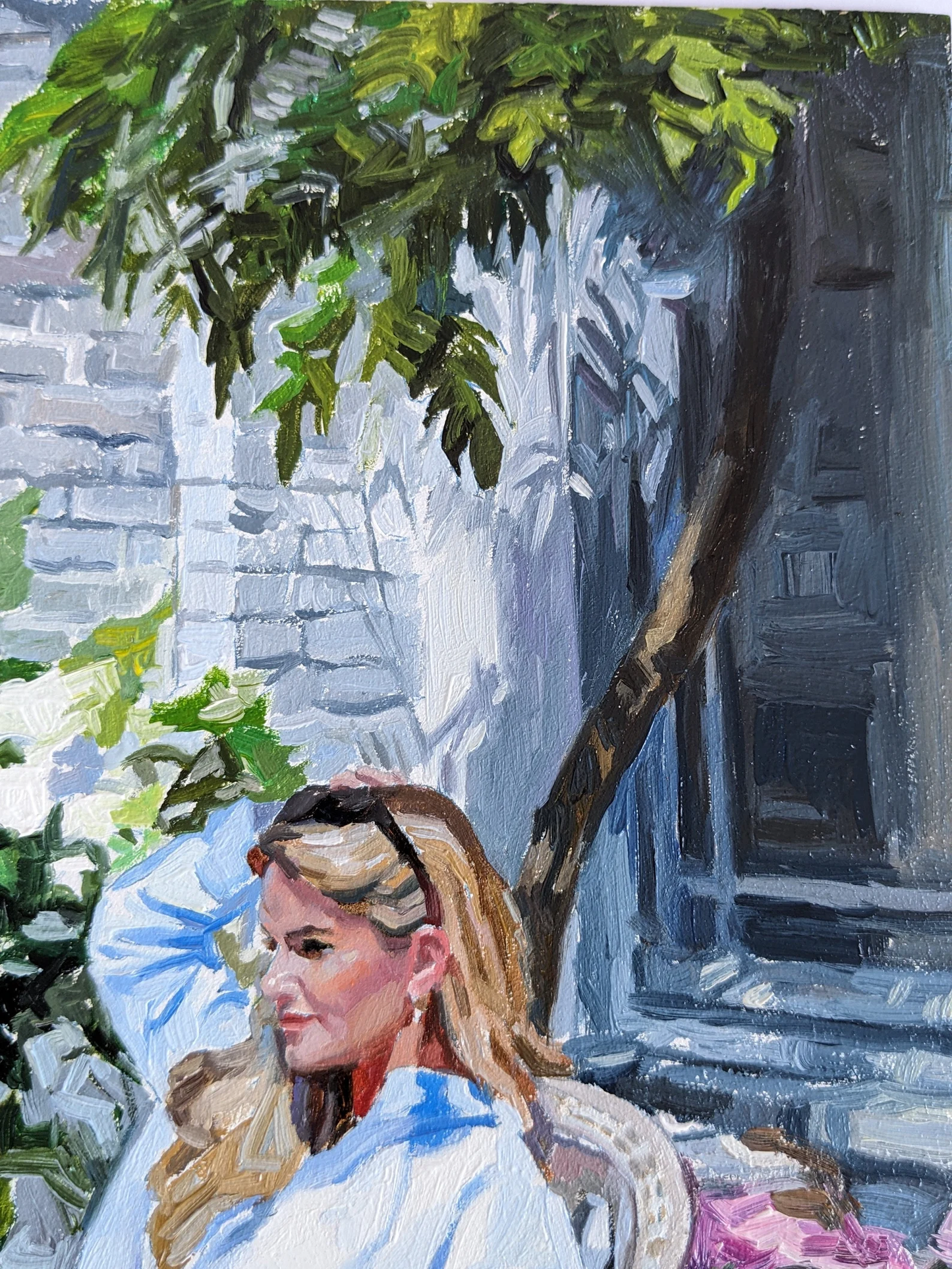 Custom ORIGINAL oil painting from photo, Person portrait art commission painting on canvas personalized & birthday gift ideas