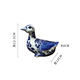 Jingdezhen Blue & White Owl Incense Burners – Collectible Porcelain Animal Sculptures for Home Decor