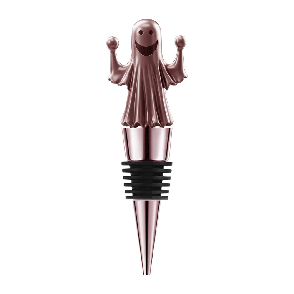 Halloween Wine Stoppers Set - Pumpkin Head, Ghost & Hellhound Designs