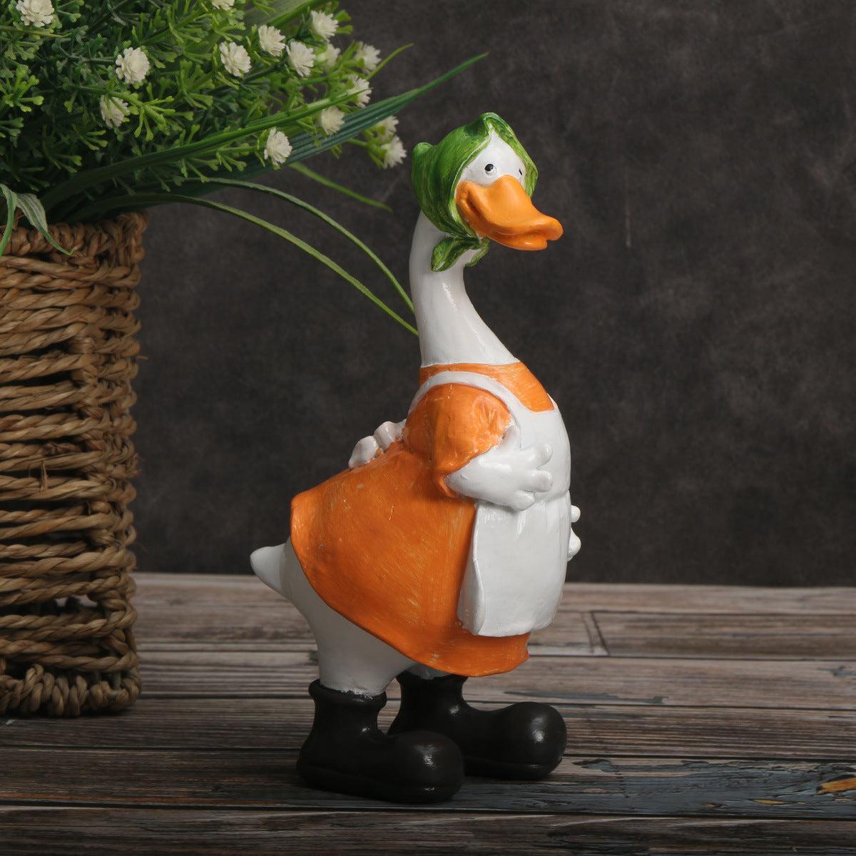 Whimsical Duck Figurines – Vibrant Garden & Patio Decor