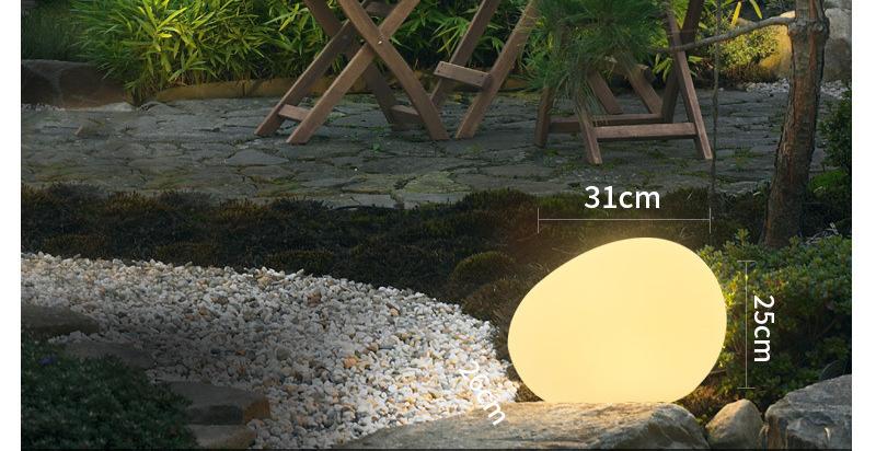 Moonlit Garden Stone Lamps – Versatile Outdoor Glow Lights
