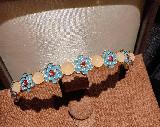 "Goddess Collection" – Vintage Coin & Floral Enamel Jewelry